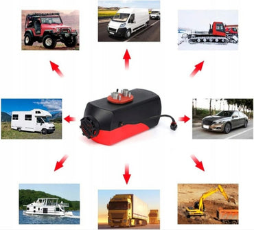 Diiselõhksoojendi BULL - TECH BT - 001E PRO 12 kW, 12/24 V, Bluetooth - Ostuklikk