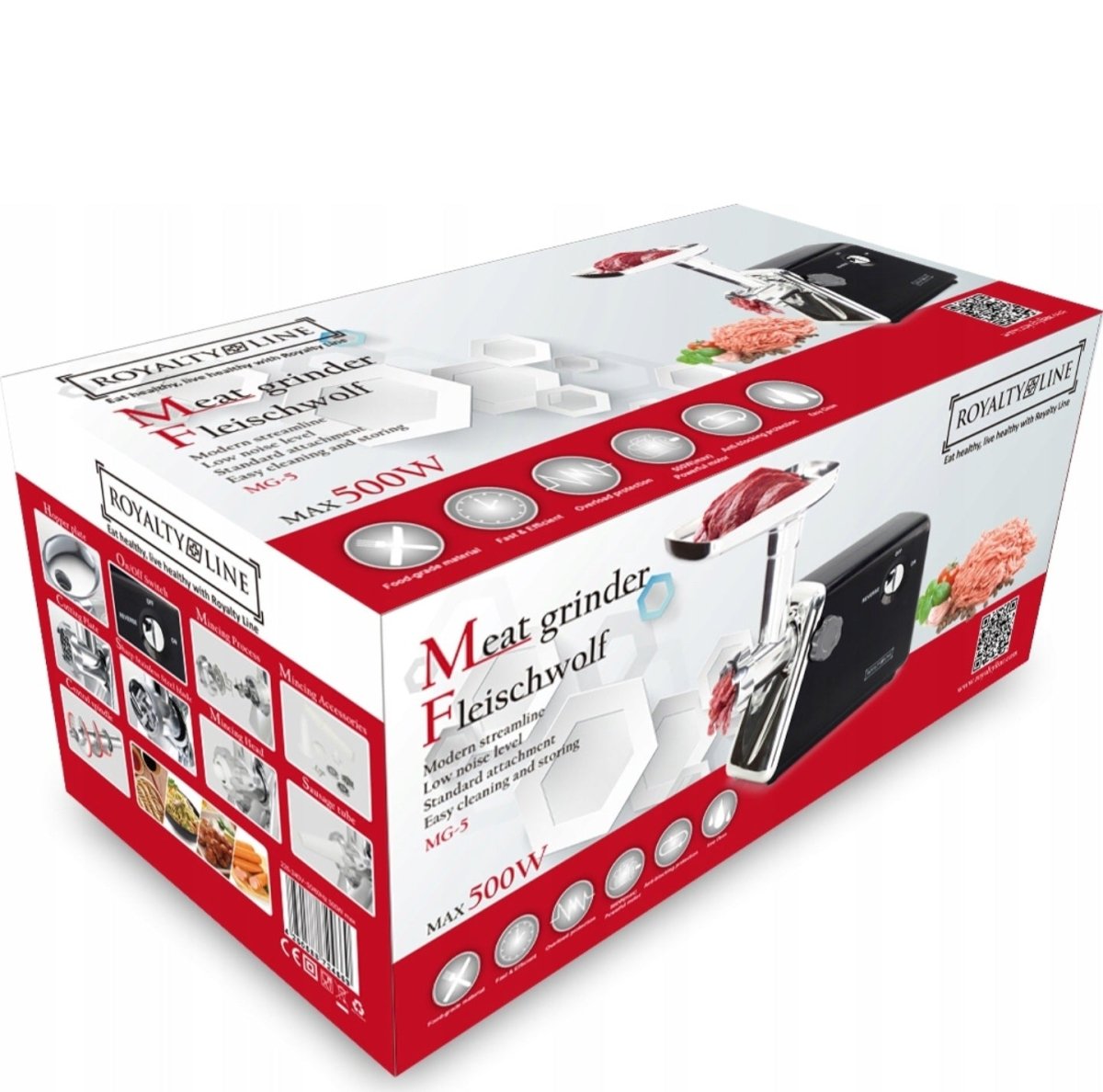 Elektriline hakklihamasin Royalty Line 500 W - Ostuklikk