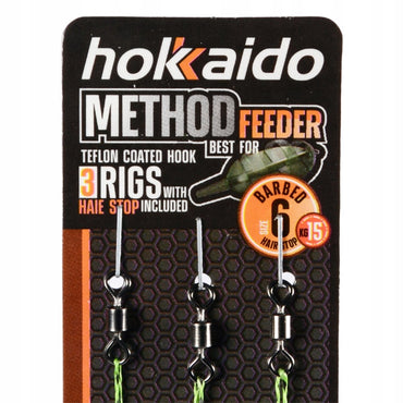 Hokkaido karbilipsud stopperiga, konks 6, 3 tk - Ostuklikk