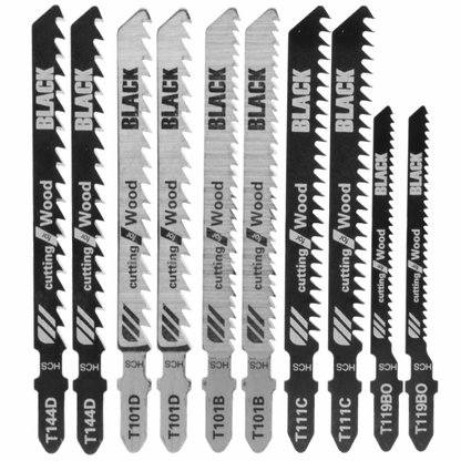 10 - osaline Tikksaeterade Komplekt - Ostuklikk