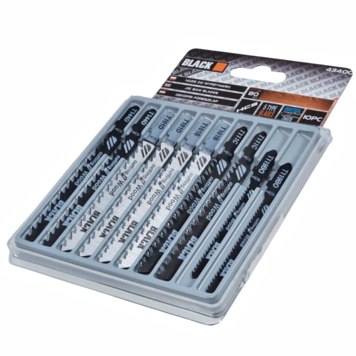 10 - osaline Tikksaeterade Komplekt - Ostuklikk