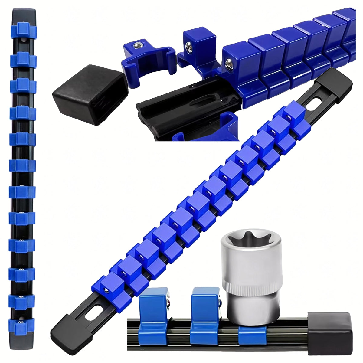 1/2" padrunvõtmete siin - ehk padruniirööbashoidik – 12 kohta - Ostuklikk