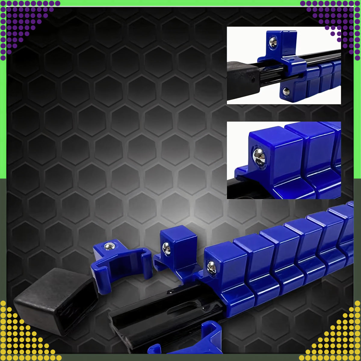 1/4" padrunvõtmete siin - ehk klambrirööbashoidik – 16 kohta - Ostuklikk