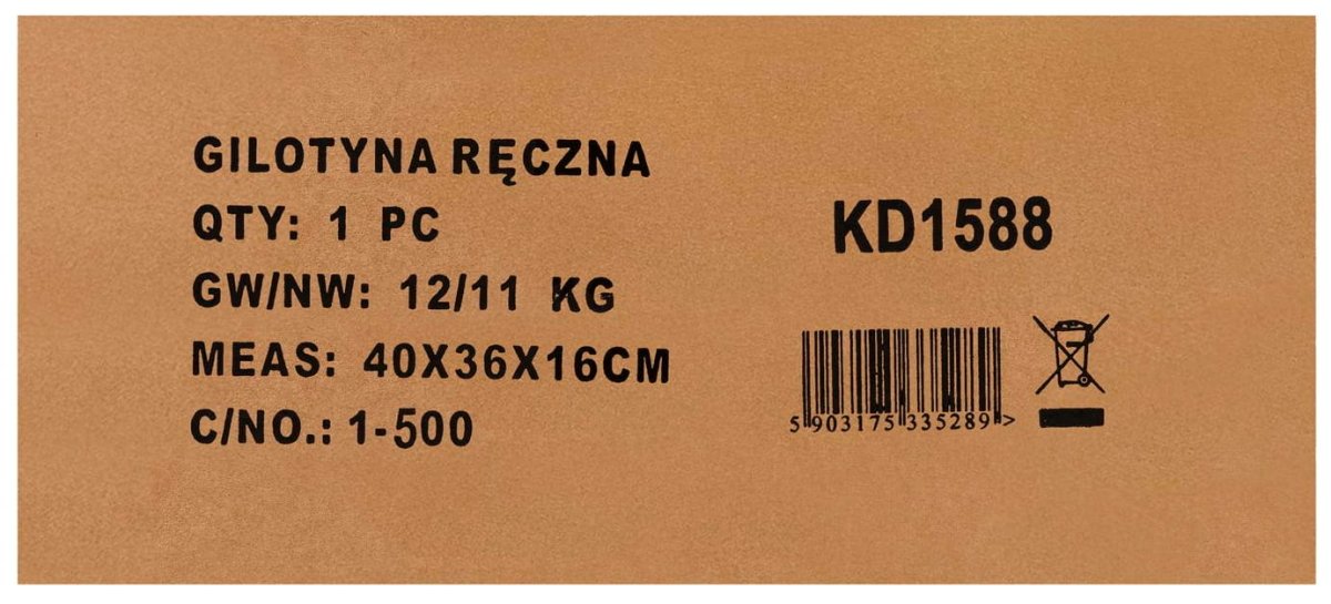 5" käsigilotiiin teraslehele ja lattidele – tugev teraslõikur - Ostuklikk