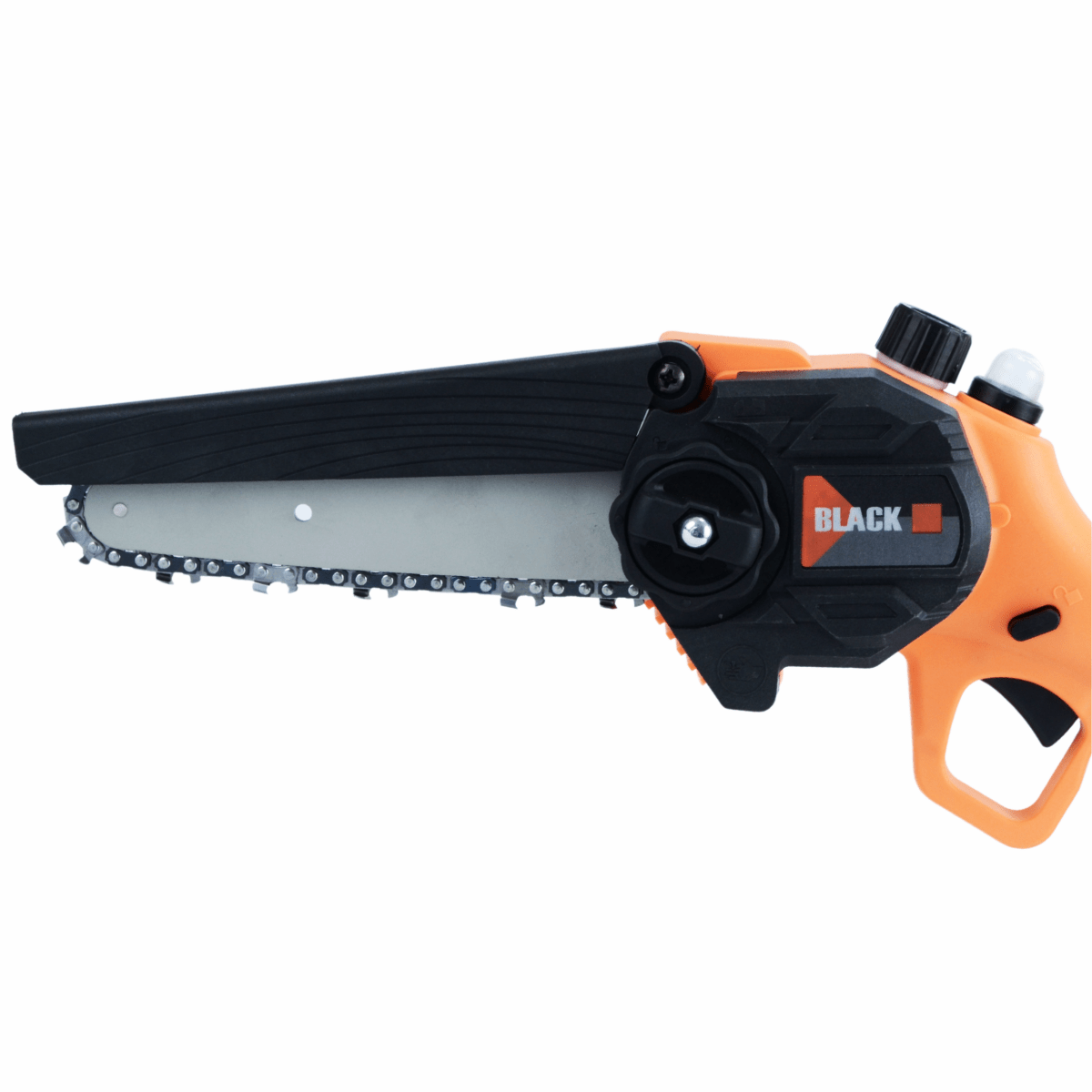 Akukettsaag 15 cm 21V 2Ah – mini kettsaag, käsitsi õlitus, 2 akut – BLACK 53739 - Ostuklikk