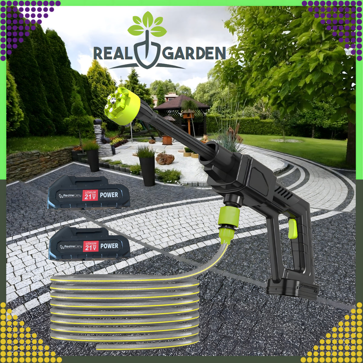 Akutoitega survepesur 21V, 30 bar, 300 W – 2 akut komplektis - Ostuklikk