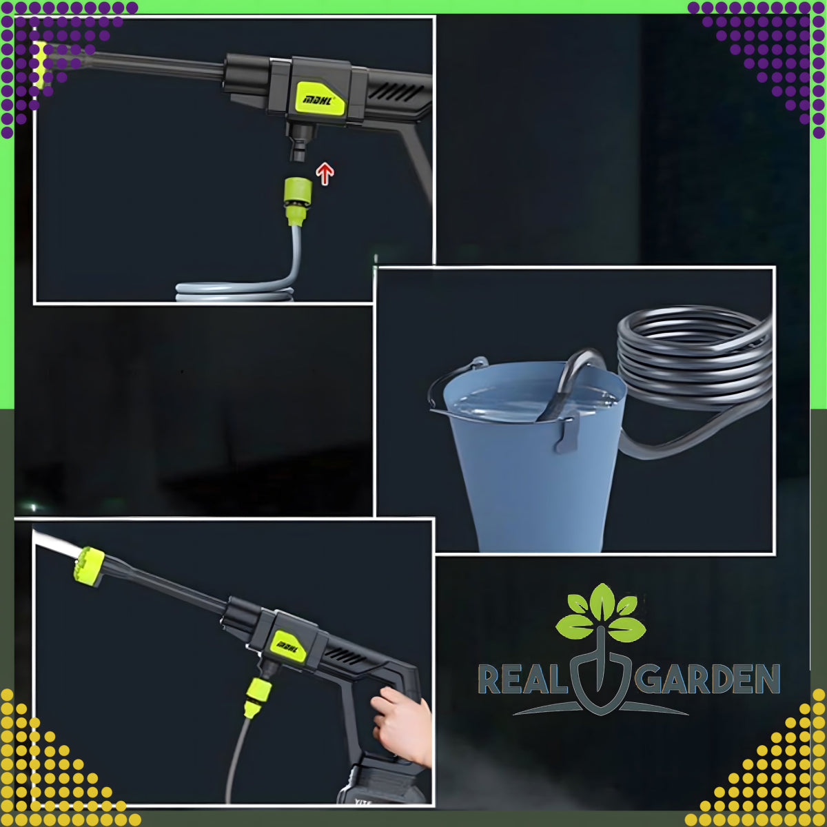 Akutoitega survepesur 21V, 30 bar, 300 W – 2 akut komplektis - Ostuklikk