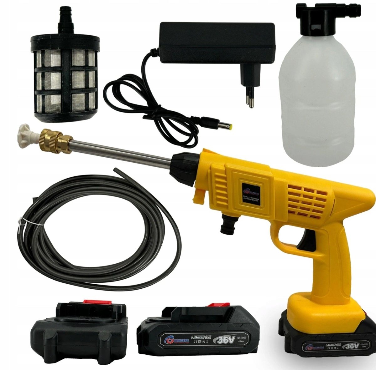 Akutoitega survepesur Rangers RS - 6013 – 36 V, 4.0 Ah, kuni 60 bar (2 akut) - Ostuklikk