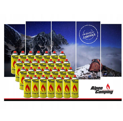 Alpen Camping gaasikassett 400 ml (28 tk) – EN417 - Ostuklikk