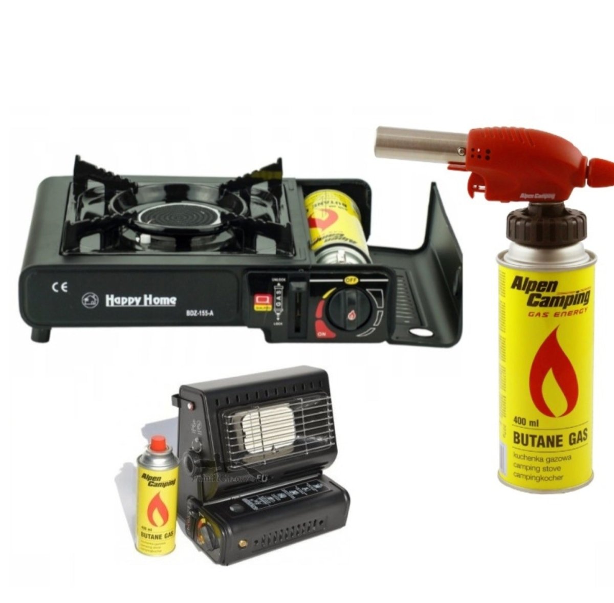 Alpen Camping gaasikassett 400 ml (28 tk) – EN417 - Ostuklikk