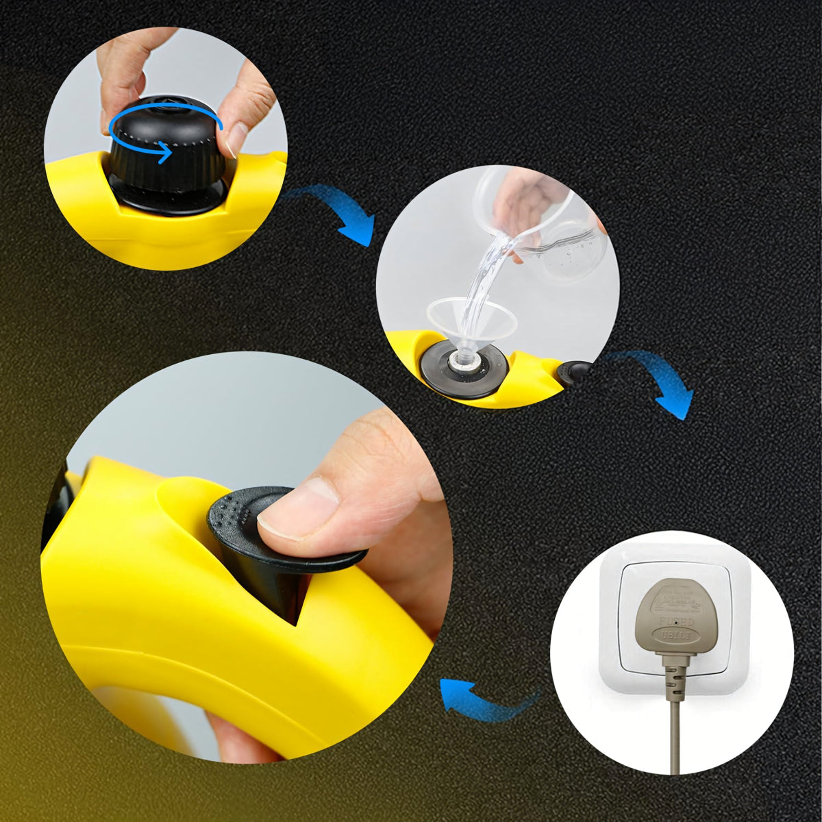 Aurupuhasti 1000 W – aurumopp + tarvikud (kuni 3 bar) - Ostuklikk