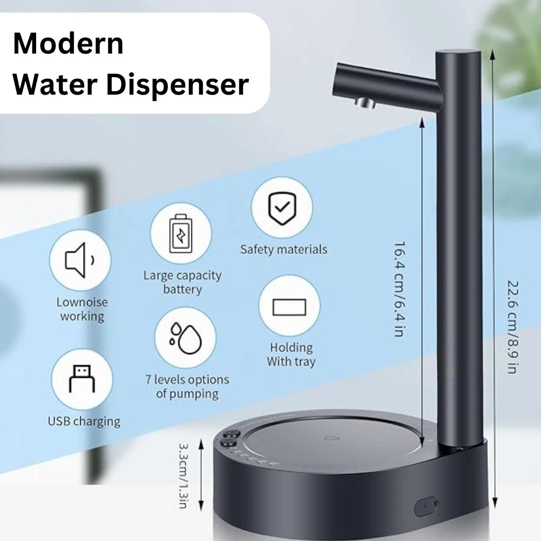 Automaatne veedosaator – USB - C, 1200 mAh, sobib 5–20 L kanistritele - Ostuklikk