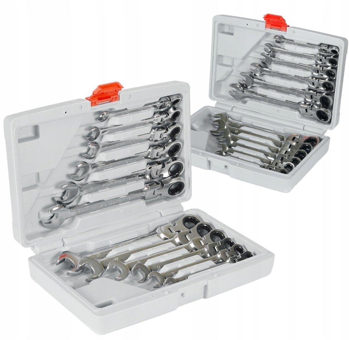 BLACK lehtnarrevõtmete komplekt 8–19 mm, 12 osa kohvris - Ostuklikk