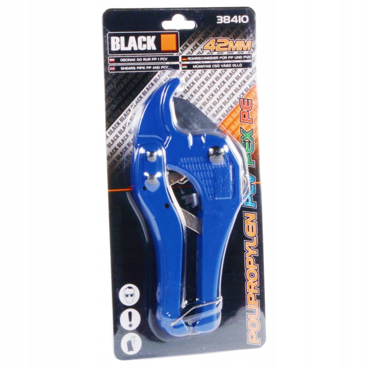 BLACK torukäärid PP ja PVC lõikamiseks 12–42 mm - Ostuklikk