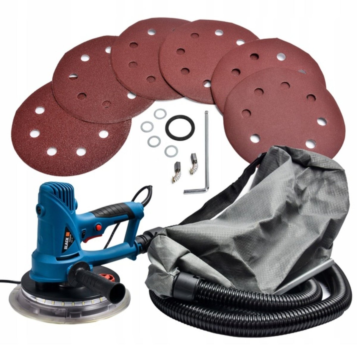 BLACK`i 2200W LED Kipsplaadilihvija – 6 tasuta lihvpaberit - Ostuklikk