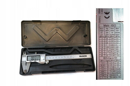 Digitaalne supler 150 mm, LCD ekraaniga, plastkarbis - Ostuklikk