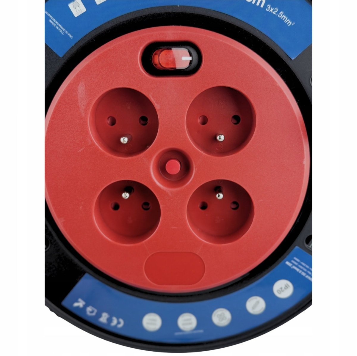 Ehitus - /aianduspikendusjuhe trumlil 25 m, 3×2,5 mm², IP44, ratastel - Ostuklikk