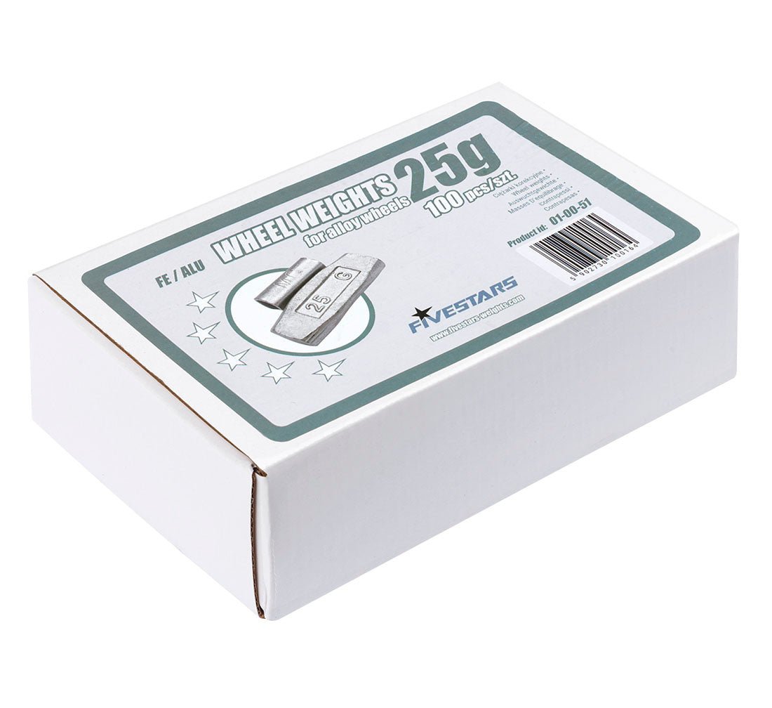 FiveStars klambriraskused ALU veljele 25 g (Fe) – 100 tk - Ostuklikk
