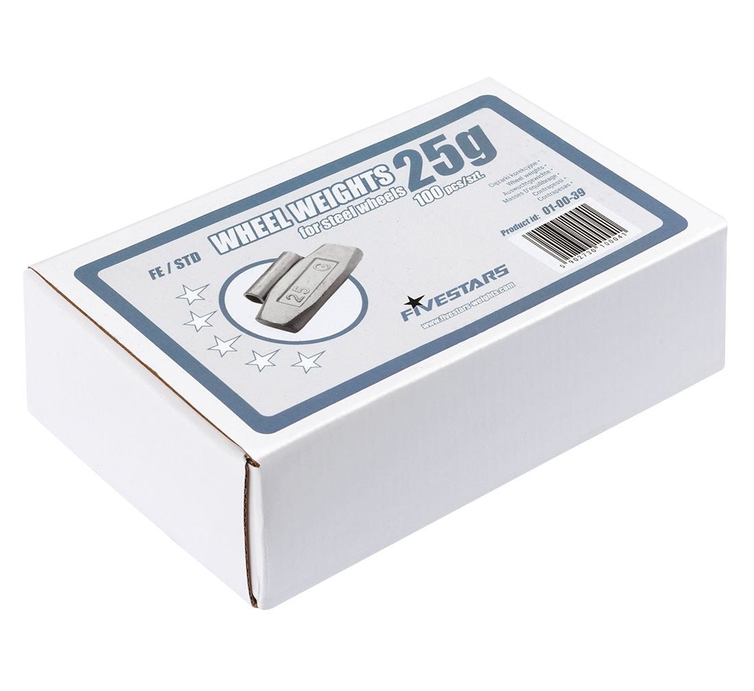 FiveStars klambriraskused terasveljele 25 g (Fe) – 100 tk - Ostuklikk