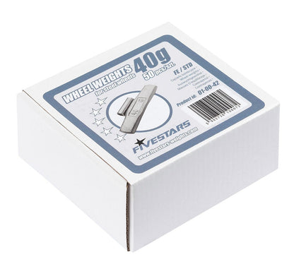 FiveStars klambriraskused terasveljele 40 g (Fe) – 50 tk - Ostuklikk