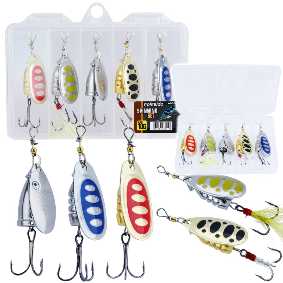 Hokkaido libliklantide komplekt 5 tk, 10 g, multivärviline, karbis - Ostuklikk