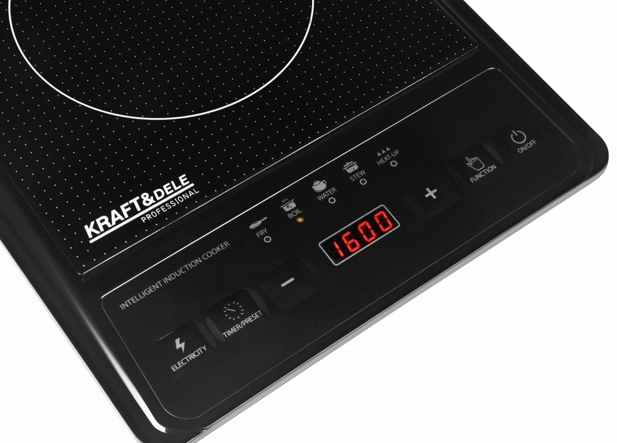 Induktsioonpliit 2000W – KRAFT&DELE KD4168, puutejuhtimine - Ostuklikk