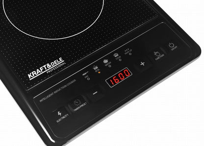 Induktsioonpliit 2000W – KRAFT&DELE KD4168, puutejuhtimine - Ostuklikk