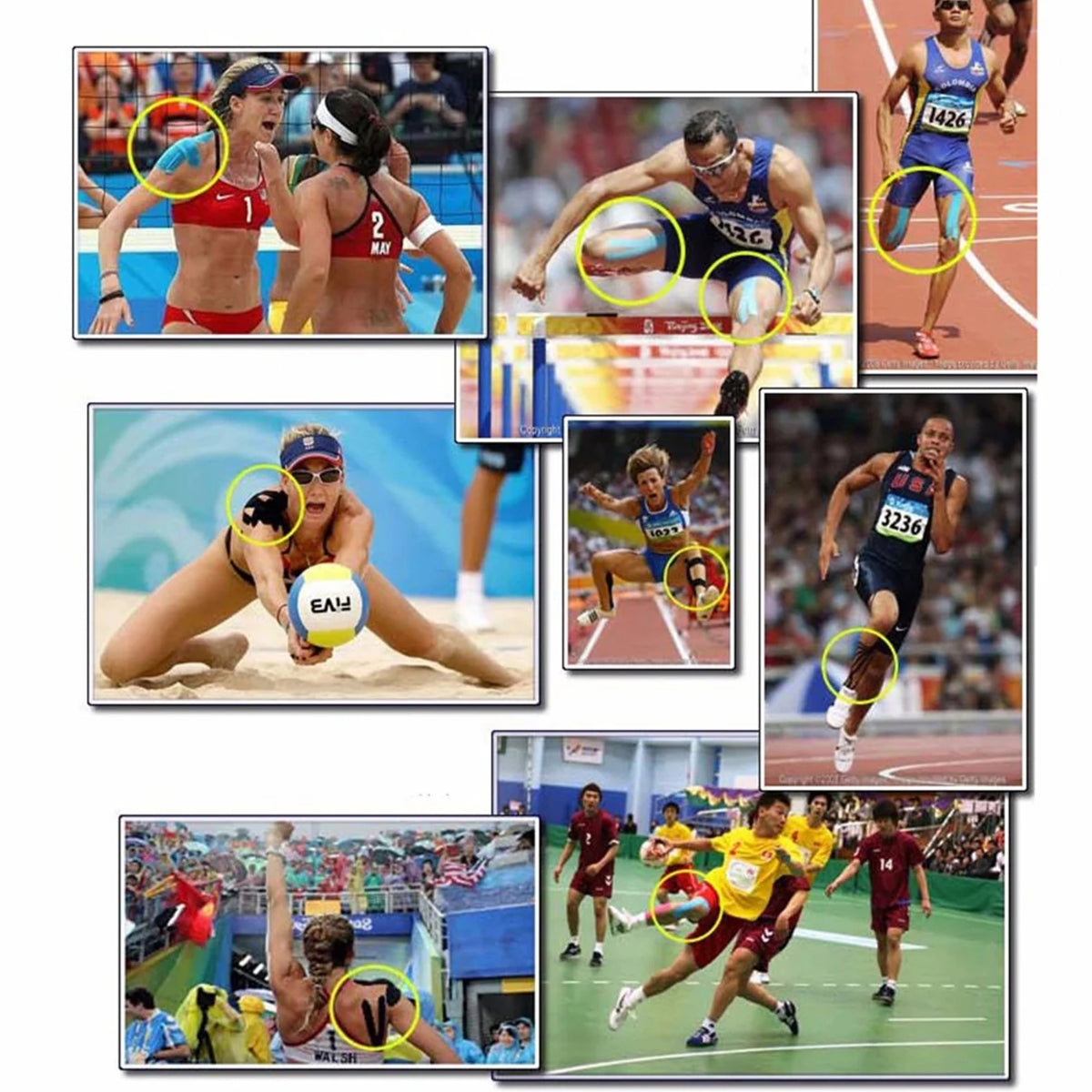 Kinesioteip SPORT PRO 5 m x 5 cm, kollane - Ostuklikk