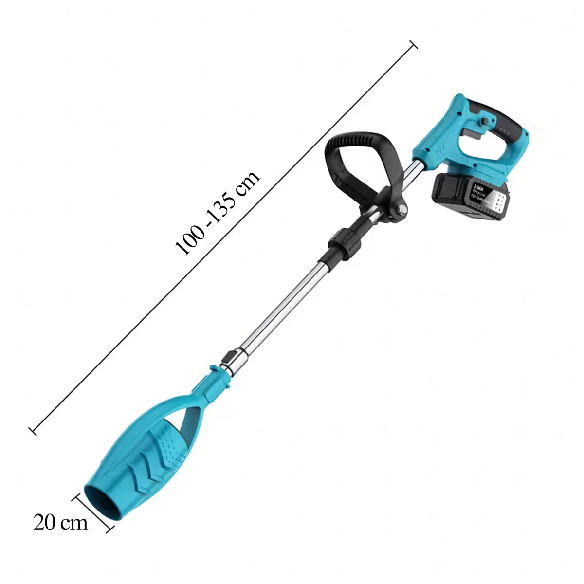 Kokkupandav akutoitega lehe - ja lumepuhur 21V (2×1300 mAh) - Ostuklikk