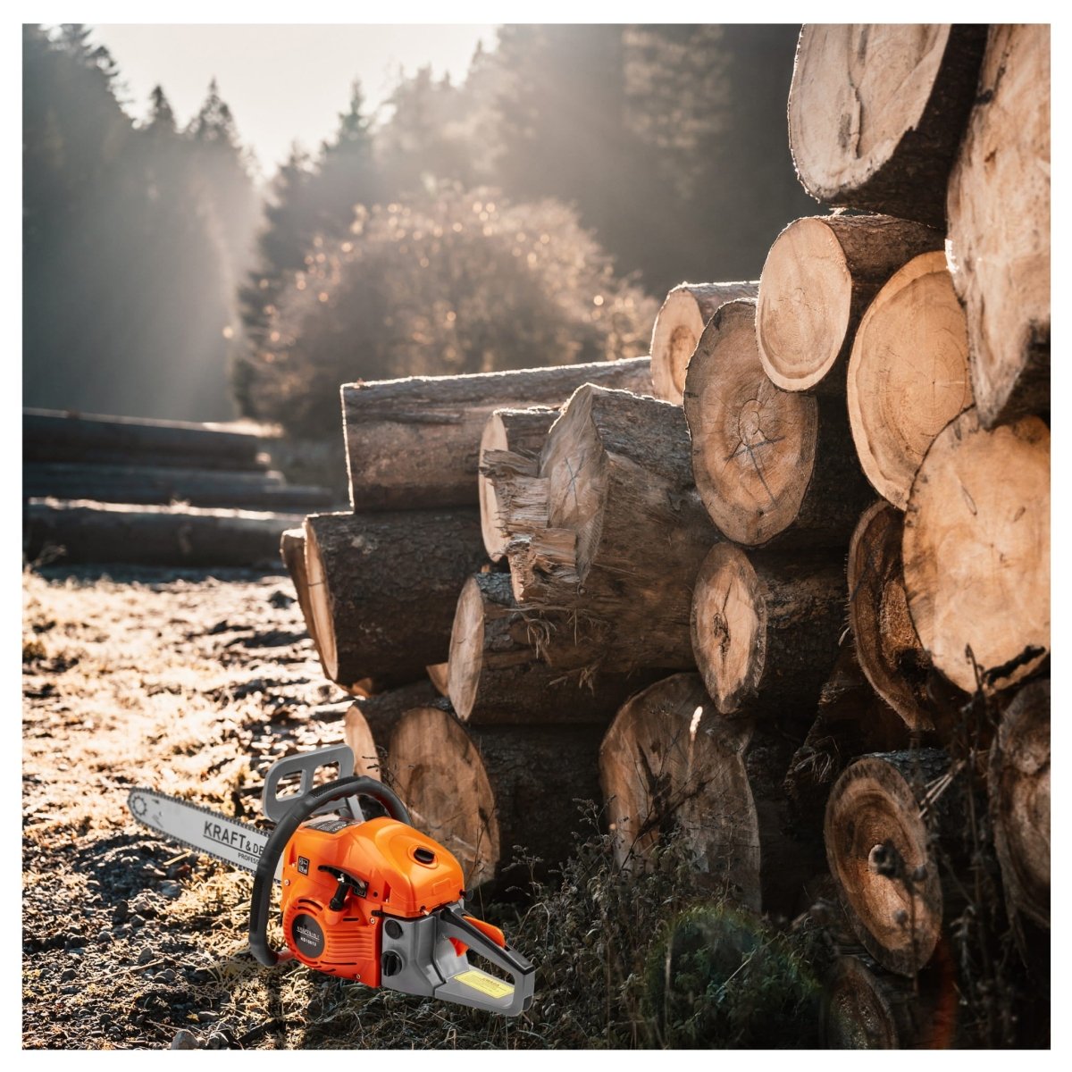 KRAFT&DELE KD10613 bensiinimootoriga kettsaag 5,9 hj – 16"/18" - Ostuklikk