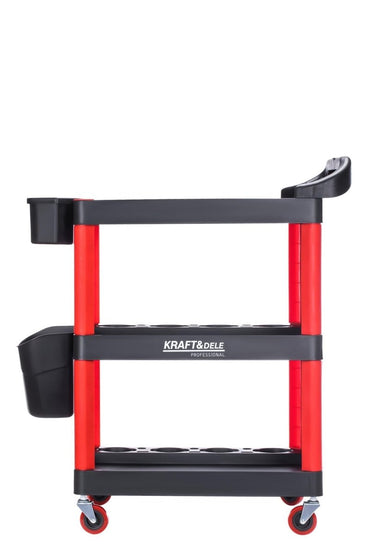 KRAFT&DELE KD1076 multifunktsionaalne töökäru • 3 riiulit - Ostuklikk