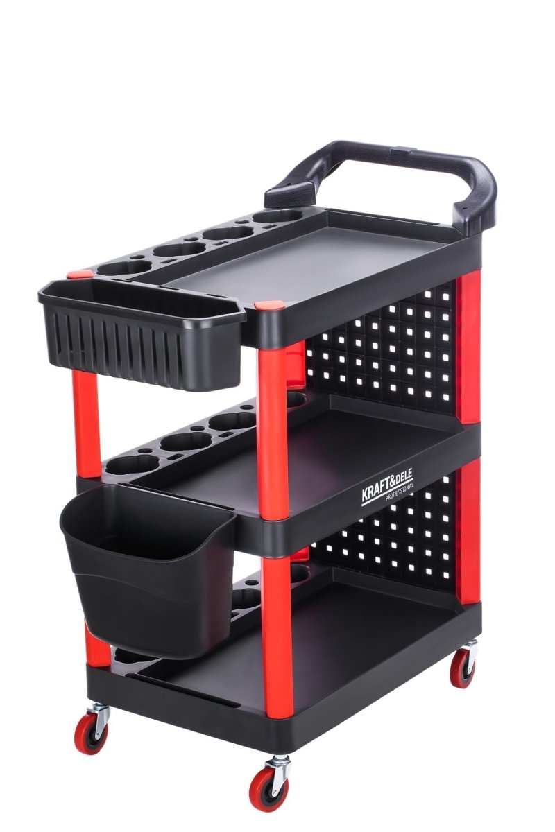 KRAFT&DELE KD1076 multifunktsionaalne töökäru • 3 riiulit - Ostuklikk