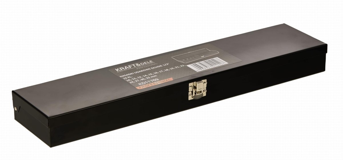 KRAFT&DELE KD11769 pikad löökpadrunid 1/2", 10–32 mm, 15 tk (Cr - Mo) - Ostuklikk