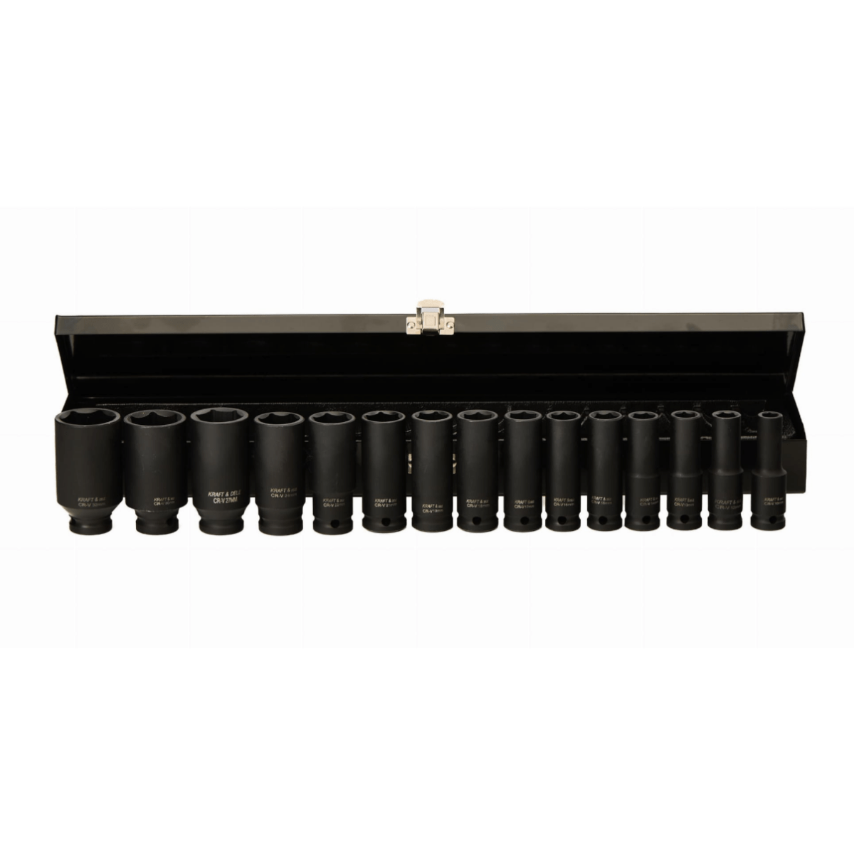 KRAFT&DELE KD11769 pikad löökpadrunid 1/2", 10–32 mm, 15 tk (Cr - Mo) - Ostuklikk