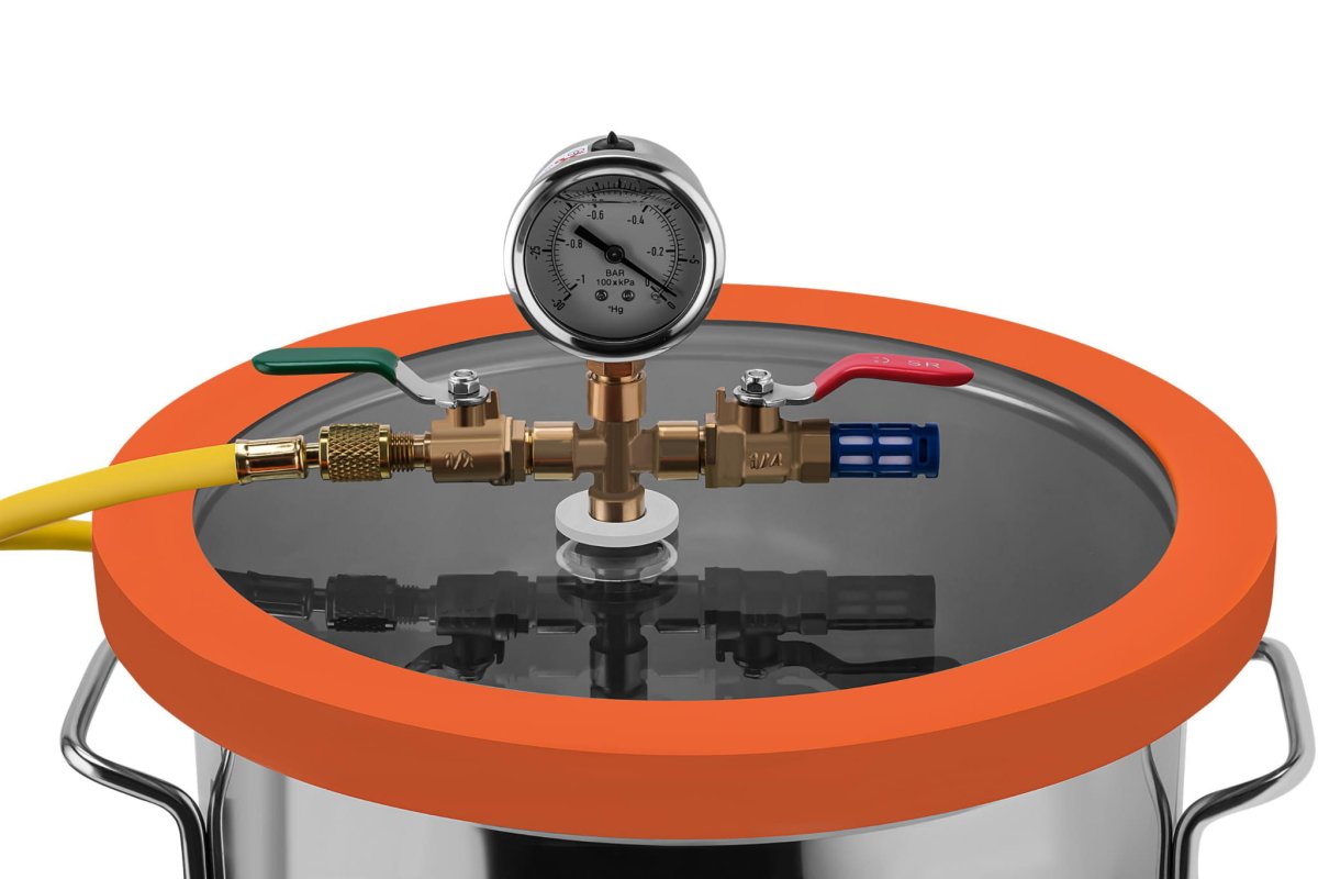 KRAFT&DELE KD11785 vaakumpump koos vaakumkambriga – 100 l/min, 5 Pa - Ostuklikk