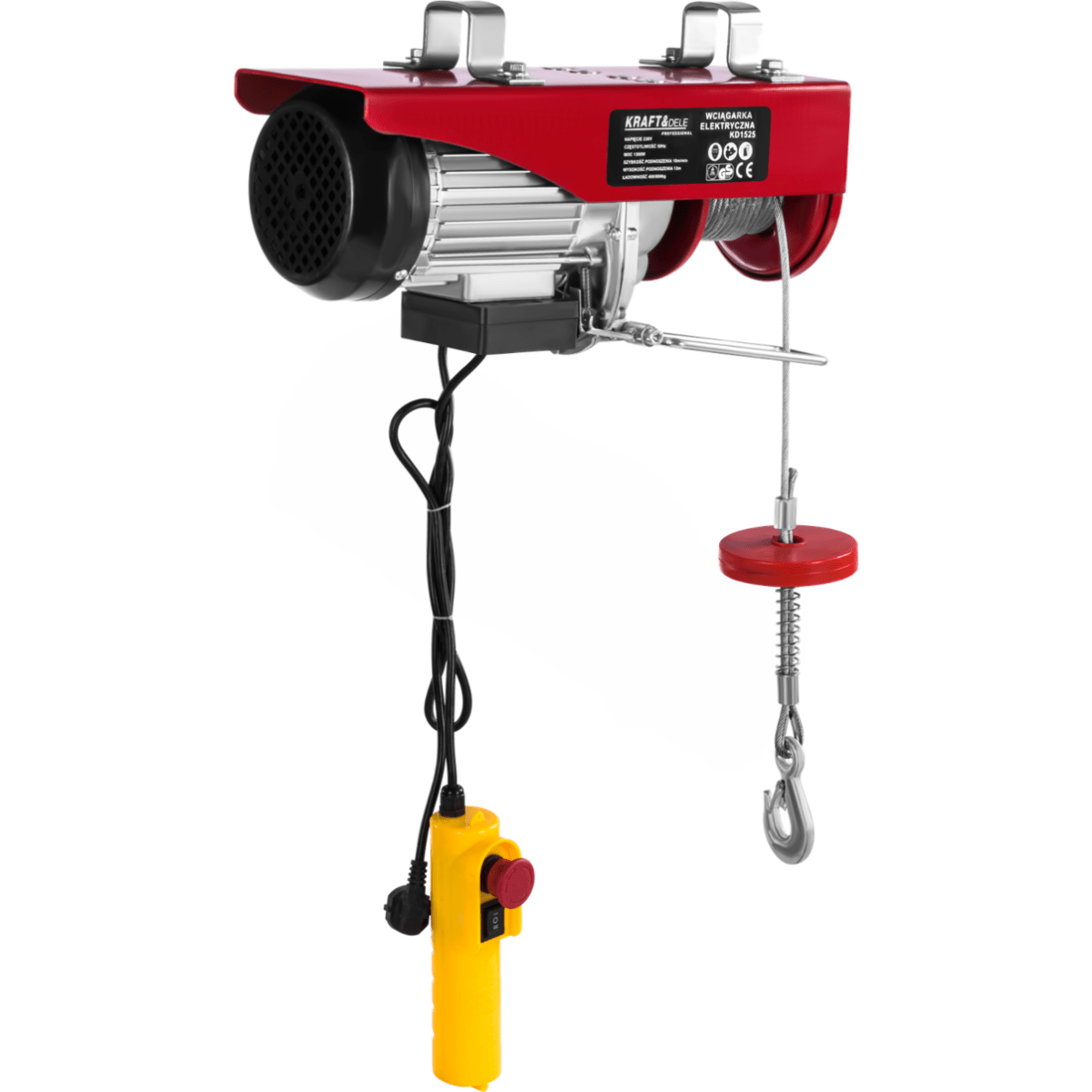 KRAFT&DELE KD1525 elektriline trossvints 250/500 kg, 12 m - Ostuklikk