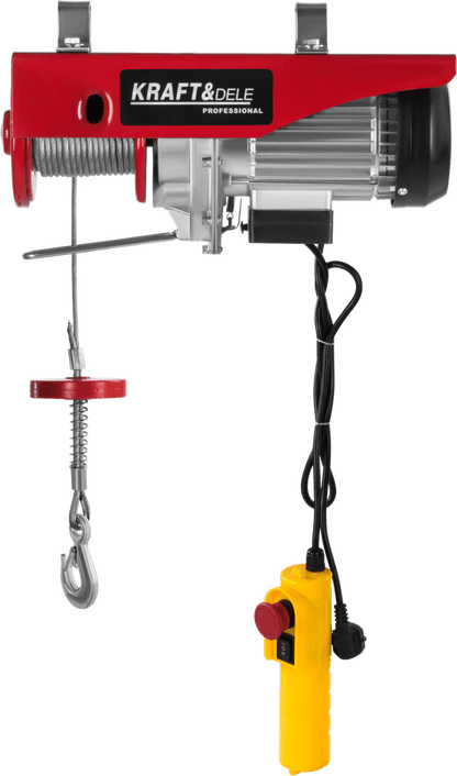 KRAFT&DELE KD1525 elektriline trossvints 250/500 kg, 12 m - Ostuklikk