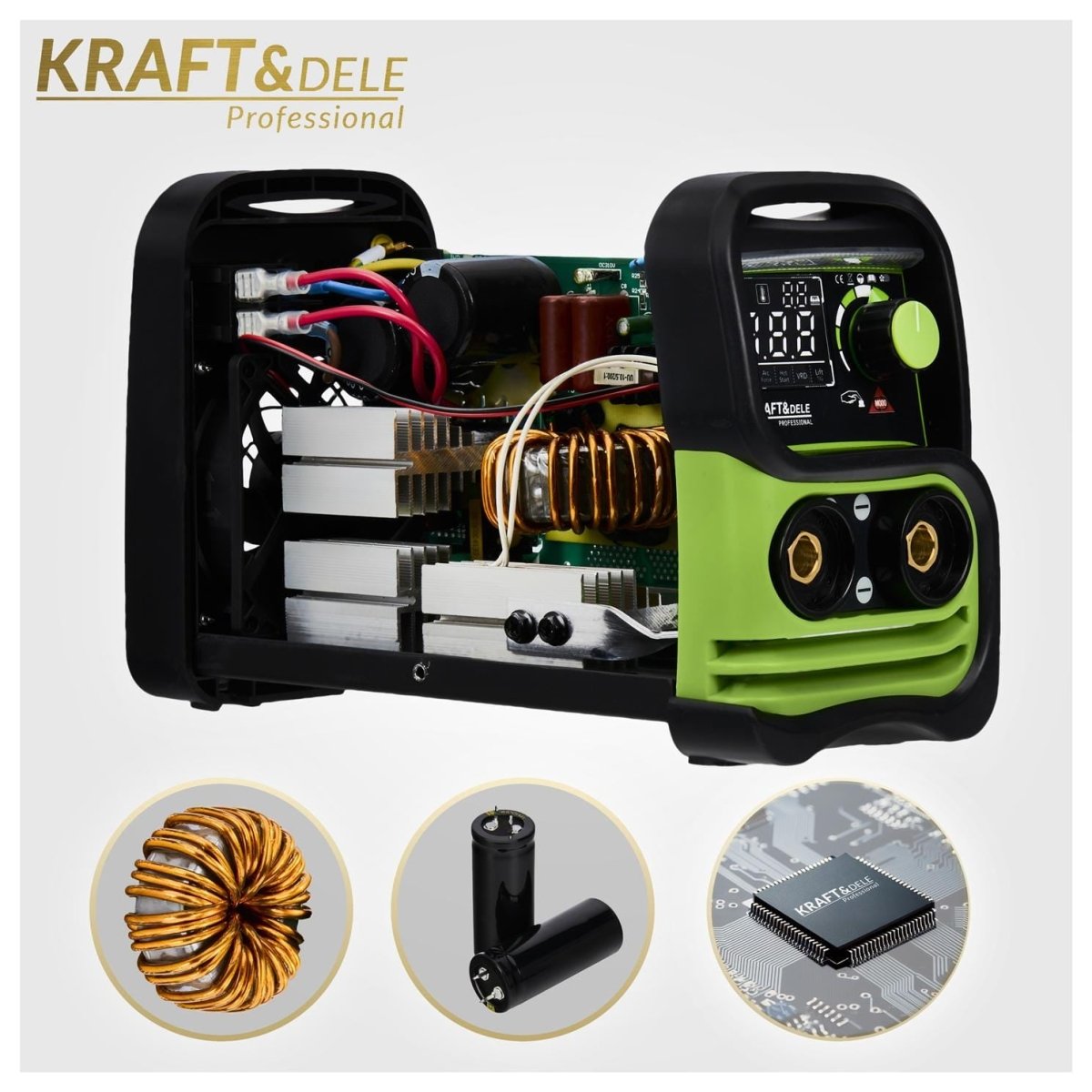KRAFT&DELE KD1783 keevitusaparaat 330A – MMA / TIG LIFT (VRD) - Ostuklikk