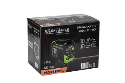 KRAFT&DELE KD1783 keevitusaparaat 330A – MMA / TIG LIFT (VRD) - Ostuklikk
