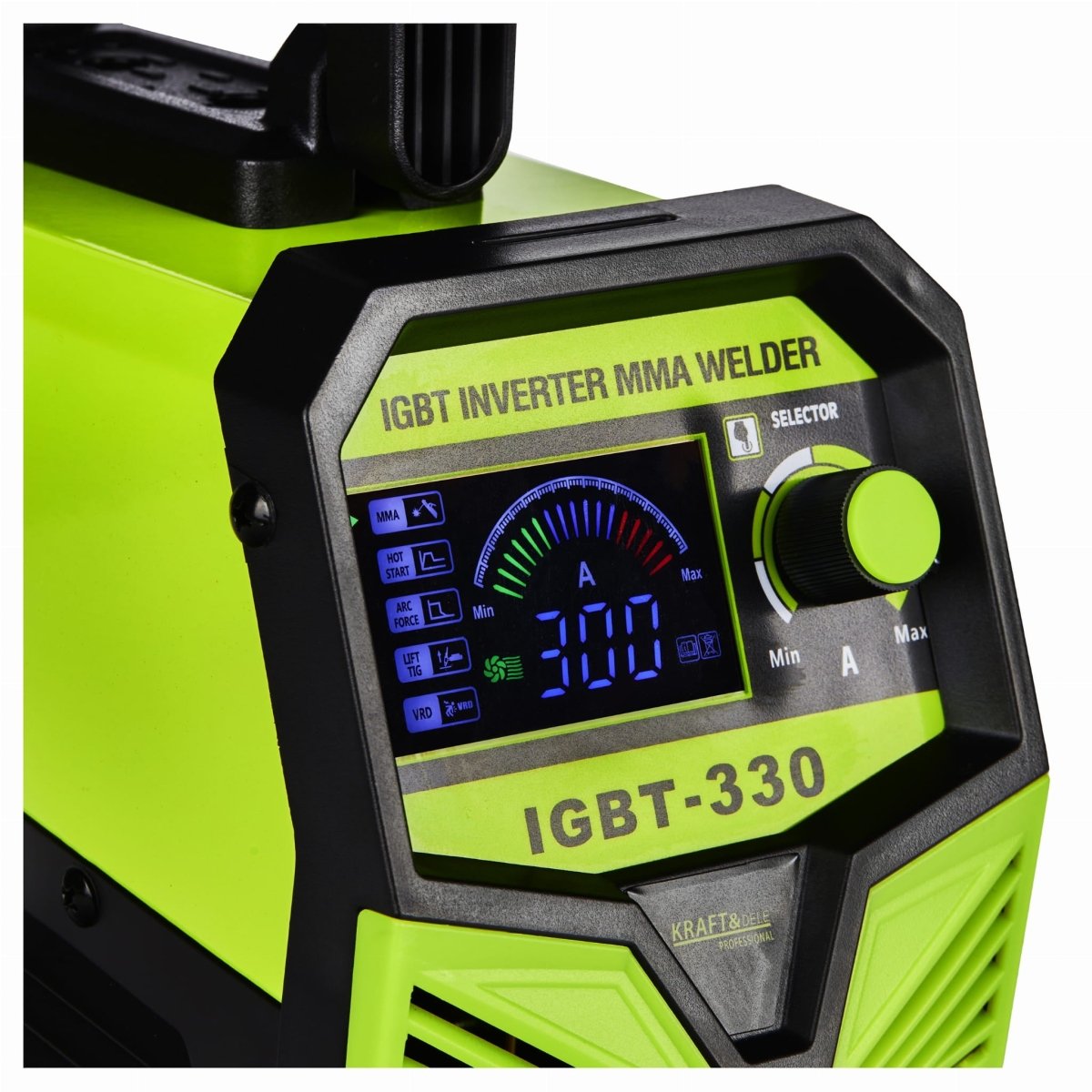 KRAFT&DELE KD1879 keevitusaparaat MMA IGBT, LCD, 300A (230V) - Ostuklikk