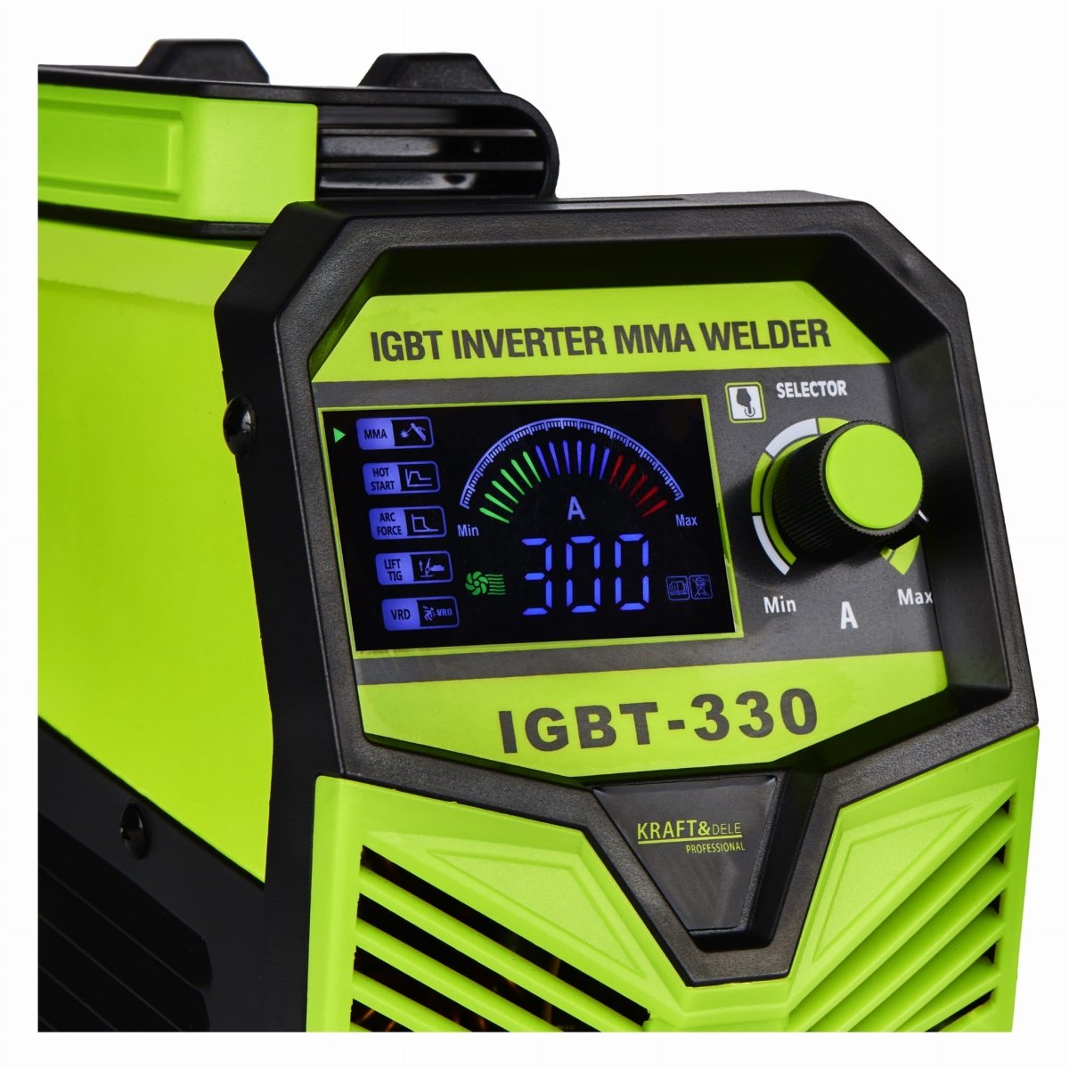 KRAFT&DELE KD1879 keevitusaparaat MMA IGBT, LCD, 300A (230V) - Ostuklikk