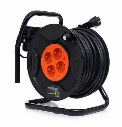 KRAFT&DELE KD4037 kaablirull 30 m + 20 W LED - töövalgusti - Ostuklikk