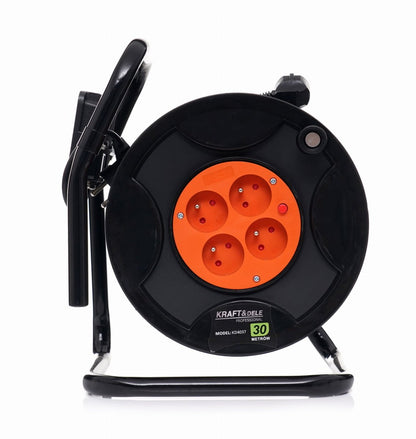 KRAFT&DELE KD4037 kaablirull 30 m + 20 W LED - töövalgusti - Ostuklikk