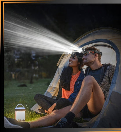 Laetav 5×LED pealamp IPX5, 2×18650, 5 režiimi (ARSA GO) - Ostuklikk