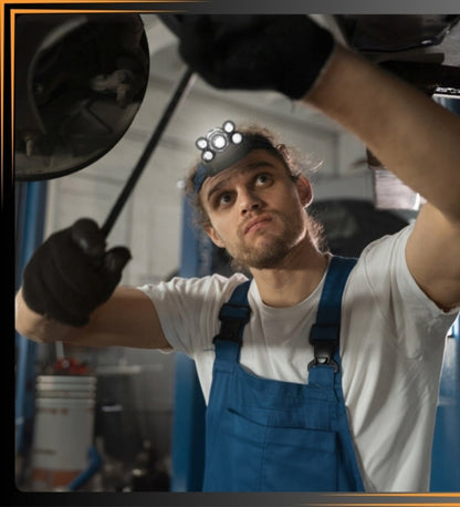 Laetav 5×LED pealamp IPX5, 2×18650, 5 režiimi (ARSA GO) - Ostuklikk