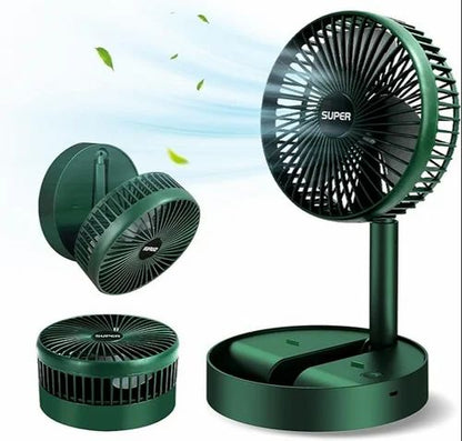 Laetav kokkupandav ventilaator – USB - C, kuni 10 h tööaeg - Ostuklikk