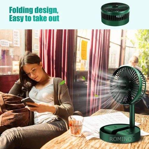 Laetav kokkupandav ventilaator – USB - C, kuni 10 h tööaeg - Ostuklikk