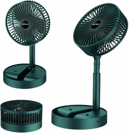 Laetav kokkupandav ventilaator – USB - C, kuni 10 h tööaeg - Ostuklikk