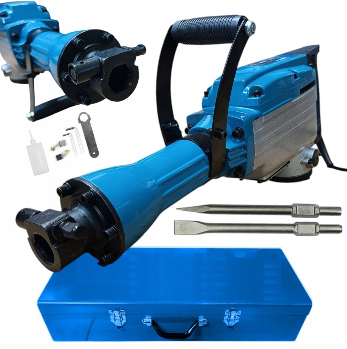 Lammutusvasar BULL - TECH BT - 25601 – 1700 W, 55 J, HEX - 30 (+2 peitlit) - Ostuklikk