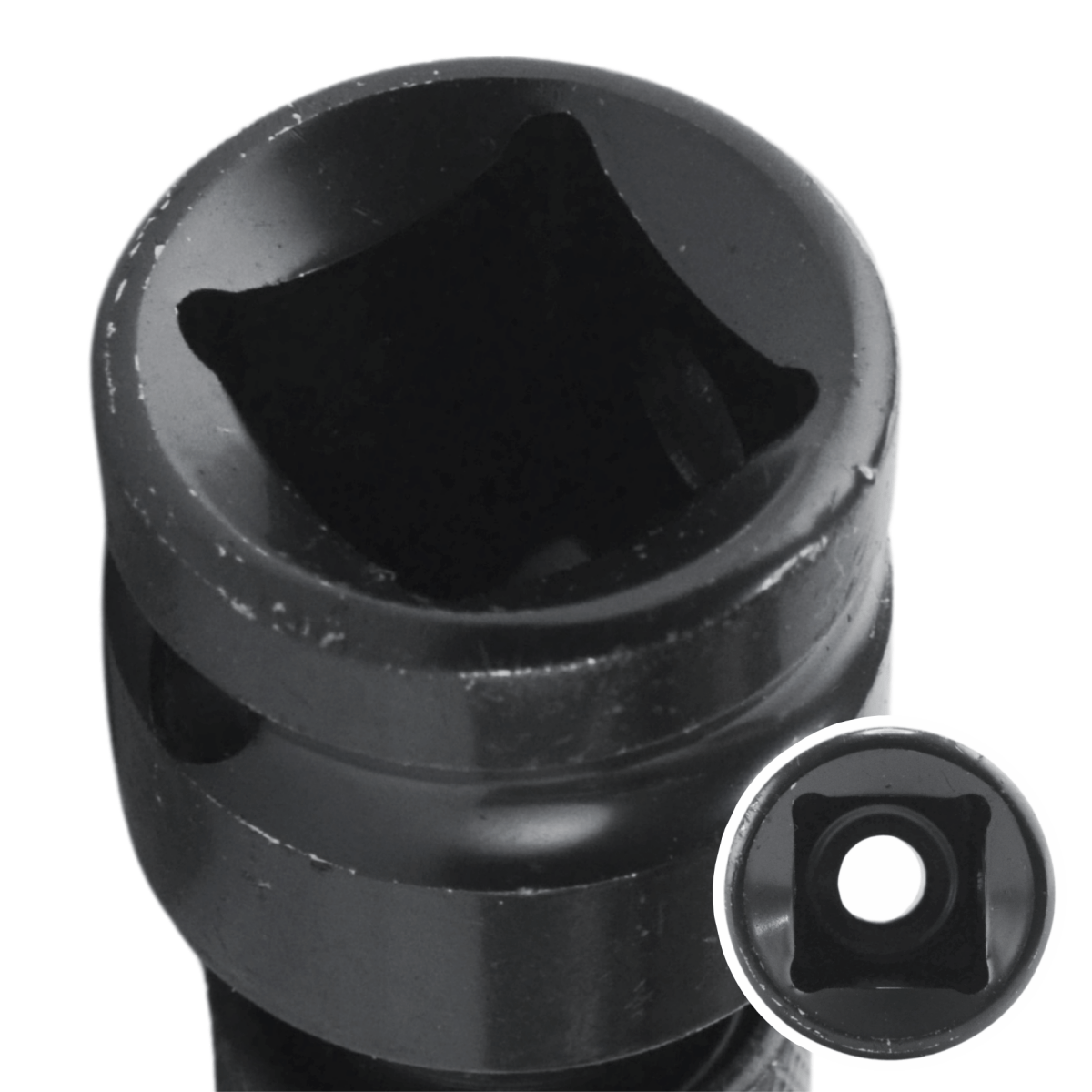 Löökadapter 1/2" - > 1/4" KUUSKANT – Black - Ostuklikk